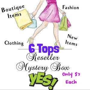 6️⃣ TOPS ASSORTED STYLES AND SIZES MYSTERY BOX